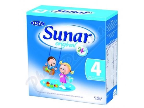 Sunar Original 4 сухая молочная смесь 2 х 250 г